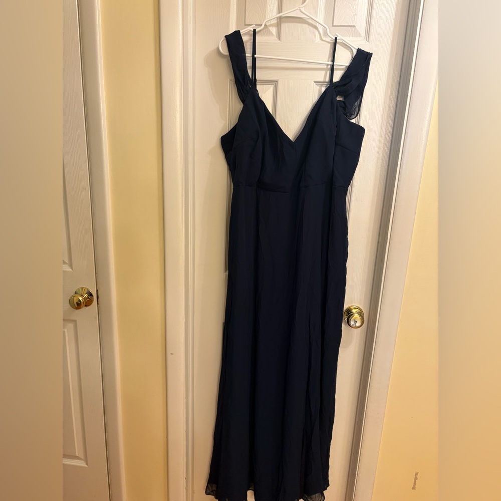 Navy blue Birdy Grey bridesmaid dress